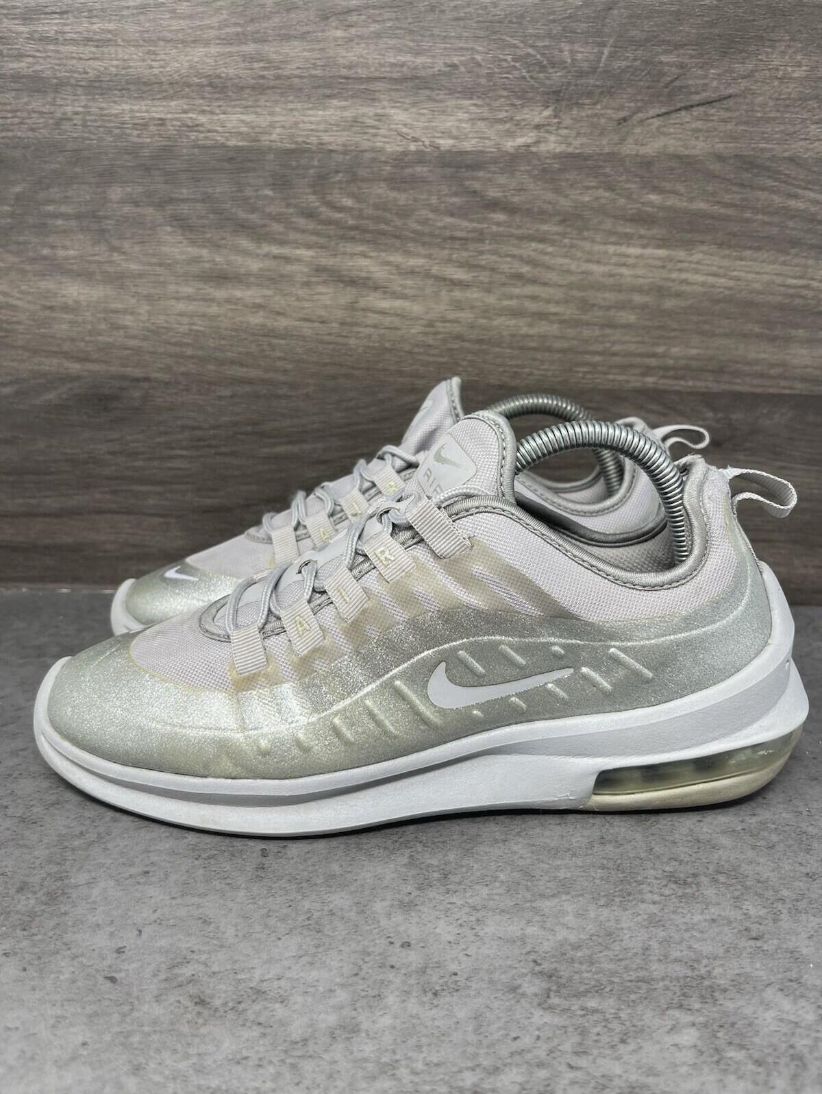 Nike Air Max Axis Sneakers Womens Size 8 Silver Athletic Running Ct1162-001